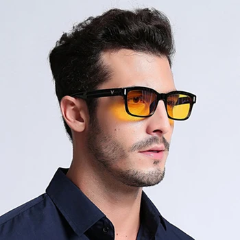 Blue Ray Computer Glasses Men Screen Radiation Eyewear Brand Design Office Gaming Blue Light Goggle UV Blocking Eye Spectacles 1