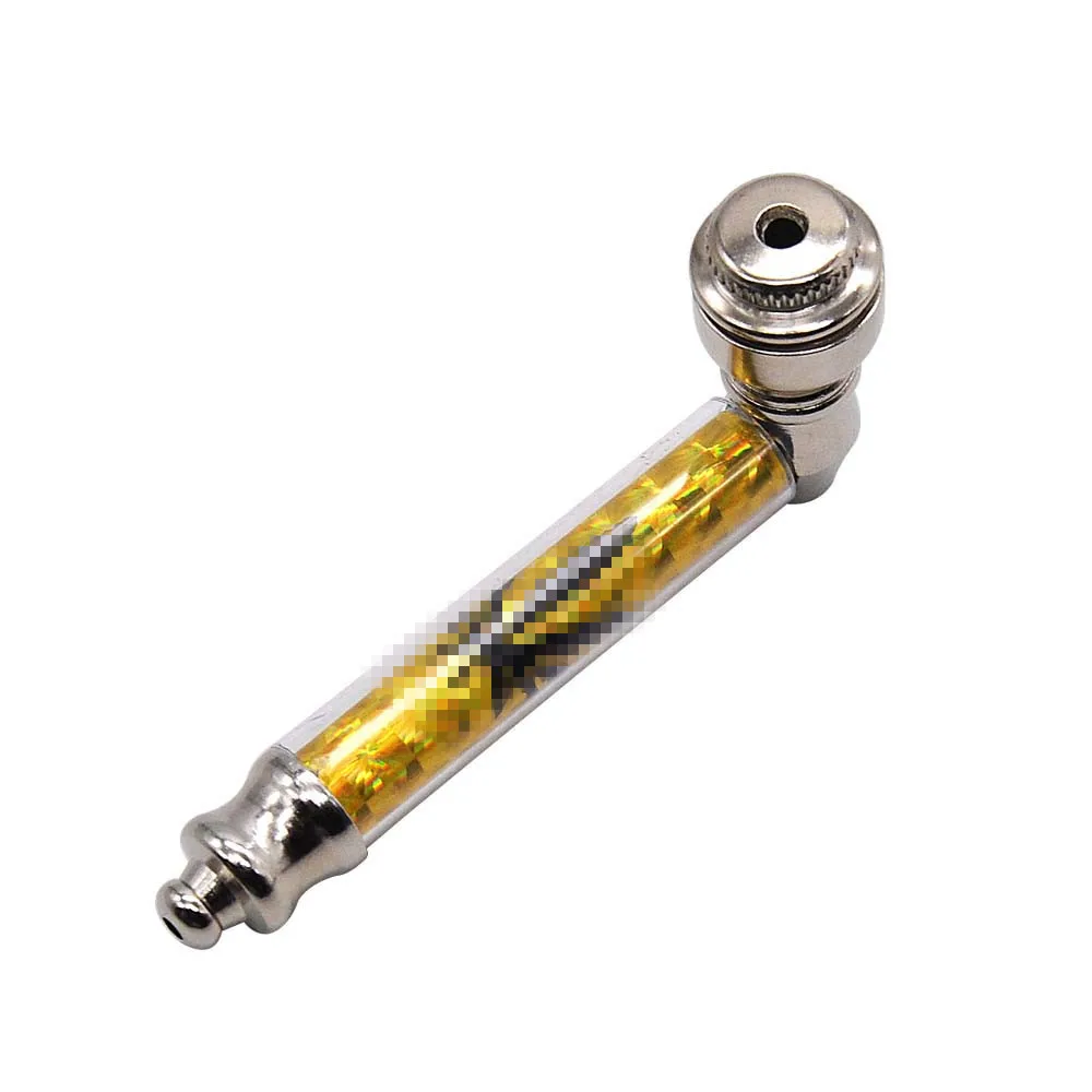 Мини Классические листовые Металлические курительные трубки для курения табака