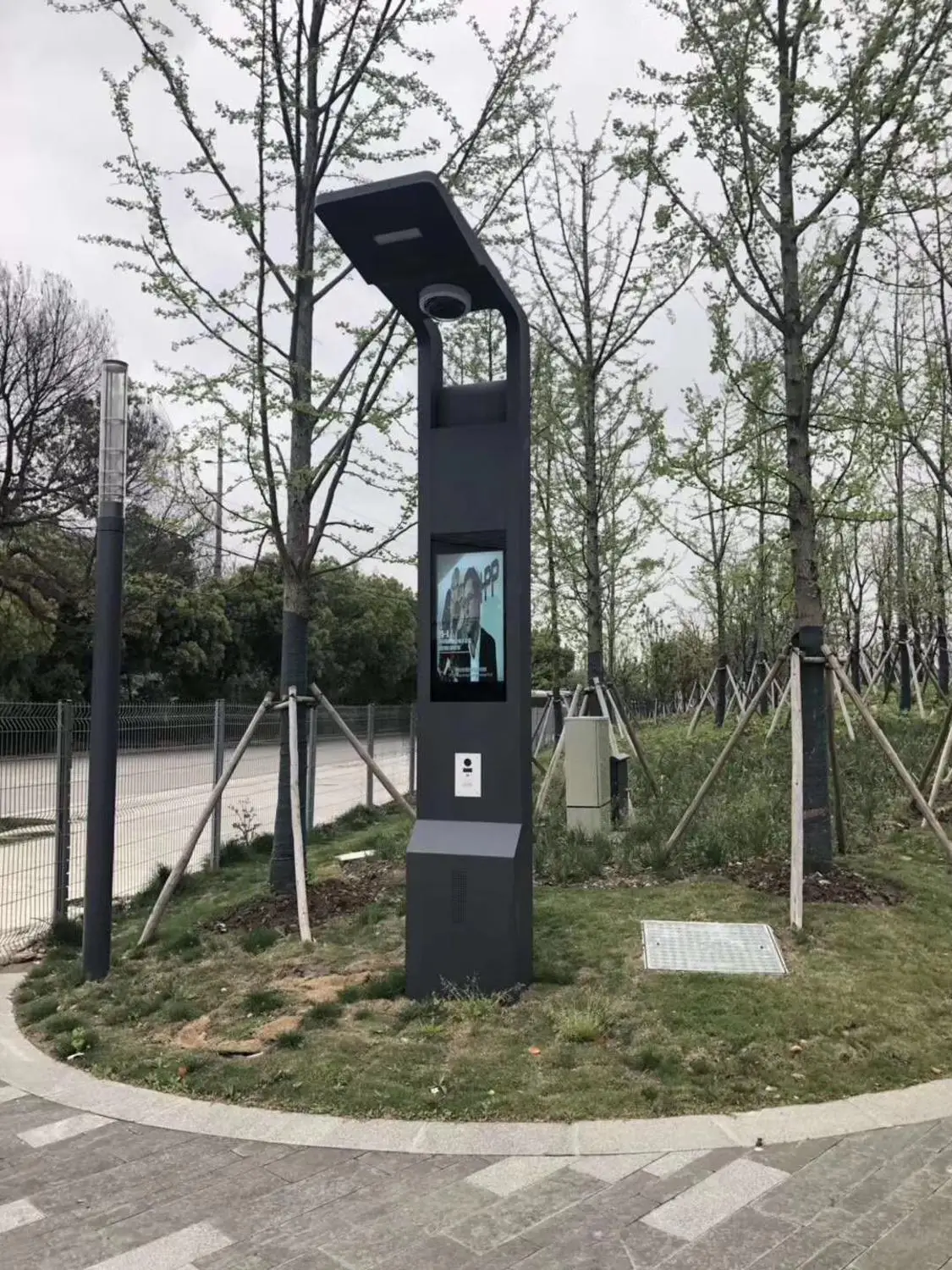 47 55 65inch outdoor FHD 1080p water proof cctv monitor lcd led advertising display screen digital signage