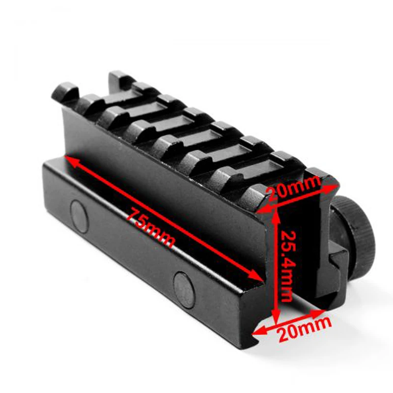 Компактный охотничий Топ 30 мм высокий прицел адаптер прозрачный переходник база