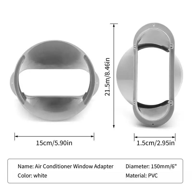 

15cm Window Adapter For Portable Mobile Removable Air Conditioner Adjustable Window Sealing Plate Window Slide Kit Plate