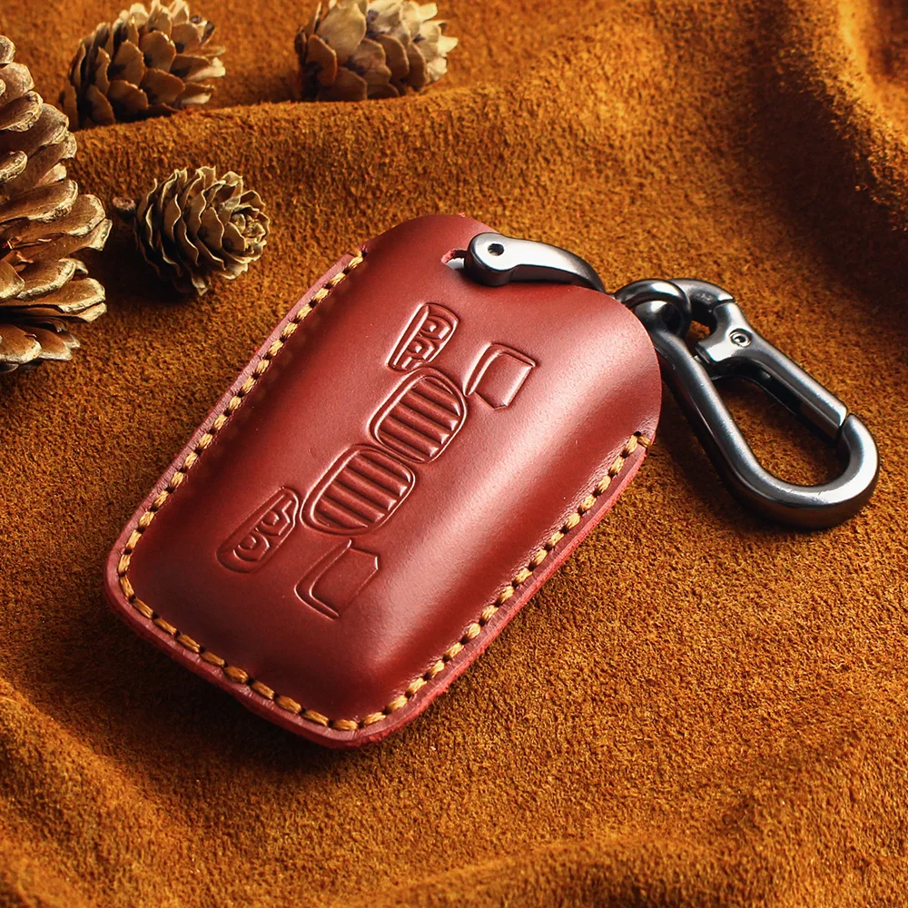 Чехол для ключей KEYYOU из натуральной кожи чехол BMW 1 3 5 6 7 серий X3 X4 автомобильный