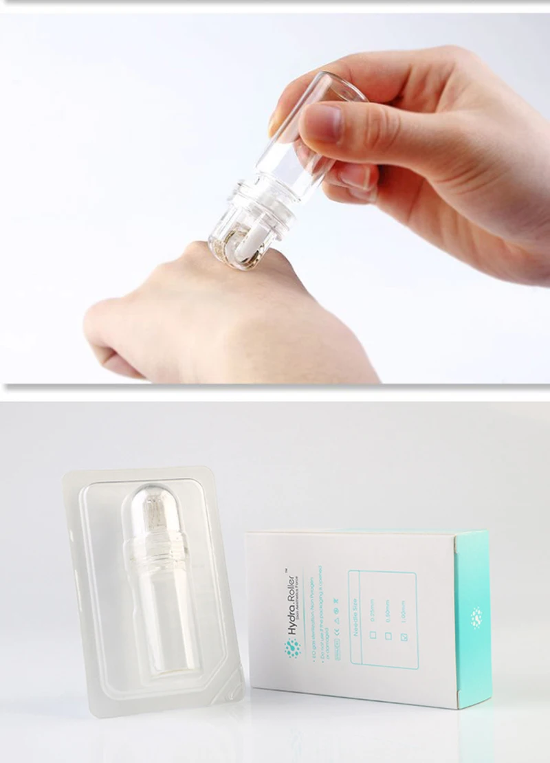 New Hydra Roller 20/64 Titanium Needles Micro Needle Derma Anti Aging Wrinkle Removal Meso | Красота и здоровье