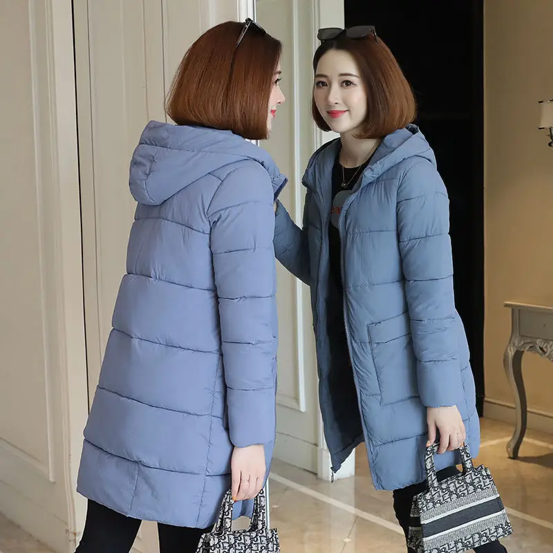 

Waterproof fashion casual plus size winter jacket women overcoat warm woman jackets thick long Lady Coats female warm Parkas