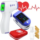 Бесконтактный ИК-термометр для измерения пульса и уровня кислорода в крови