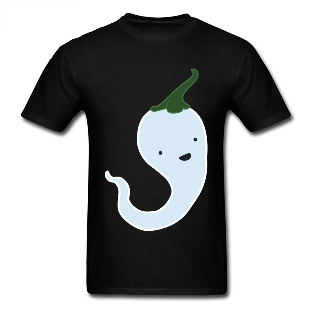 

Ghost Chilli Design Short Sleeve Tops T Shirt Fall O-Neck 100% Cotton Mens Top T-shirts Design Tee-Shirt Funny