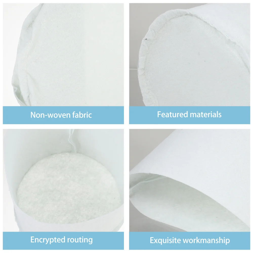 

50pcs Non-woven Thickened Planting Bag Plant Planting Container for Garden