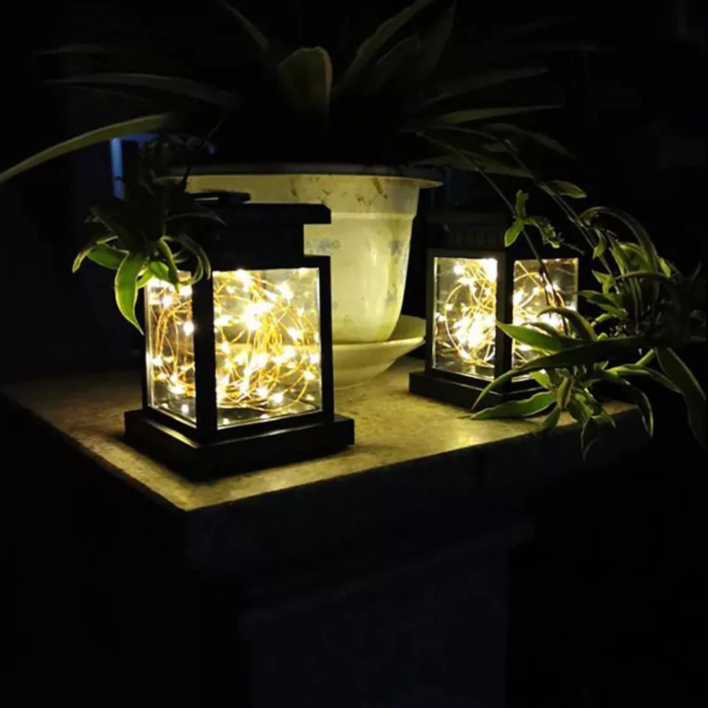

Solar LED String Garden Lamp Outdoor Courtyard Waterproof Landscape Park Villa Terraza Home Hanging Balcony Decoration Lights