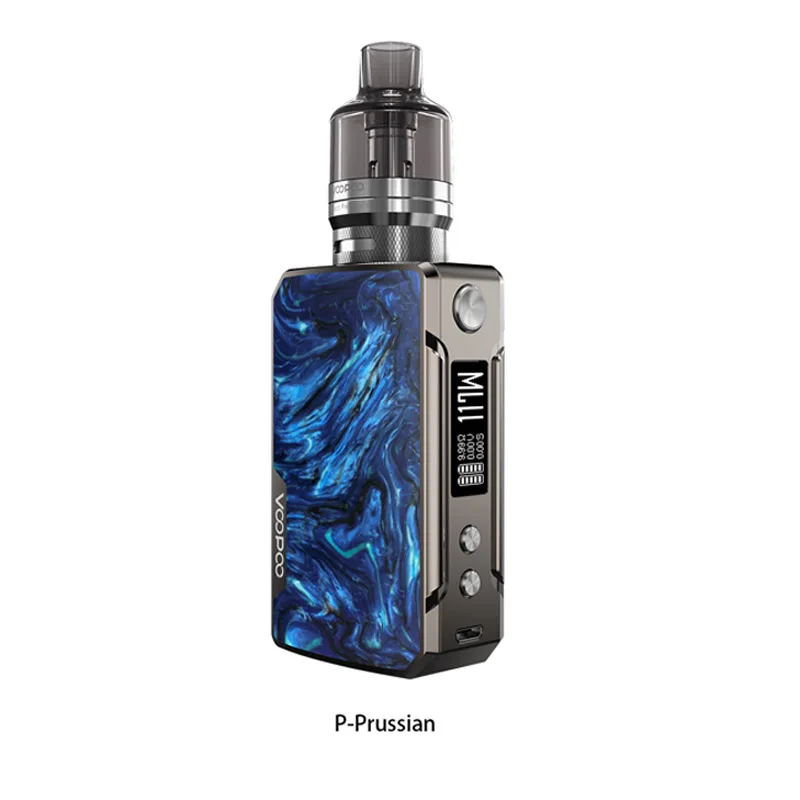 Электронная сигарета VOOPOO DRAG Mini Комплект из платины Refresh Edition 117 Вт вейп с батареей