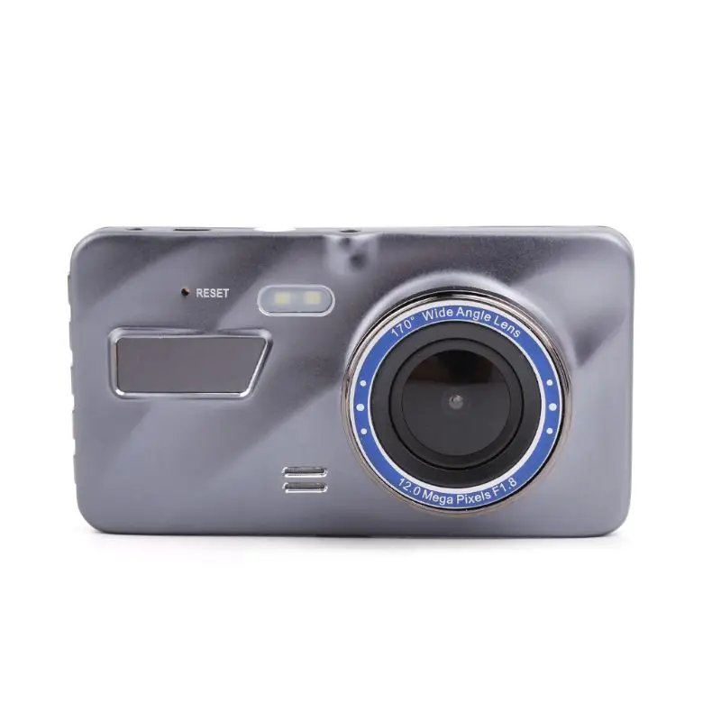 

Dash Cam Dual Lens Car DVR Camera Full 1080P 4" IPS Front+Rear View Camera