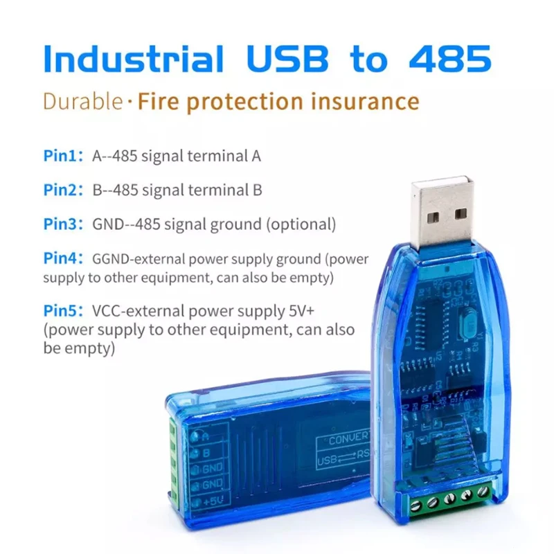 1 шт. промышленных USB к RS485 коммуникационный модуль BI DIRECTIONAL полудуплекс линия