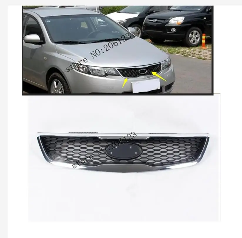 Решетка для автомобиля с логотипом avant решетка KIA Cerato/Forte 2009 2012 очень хорошее