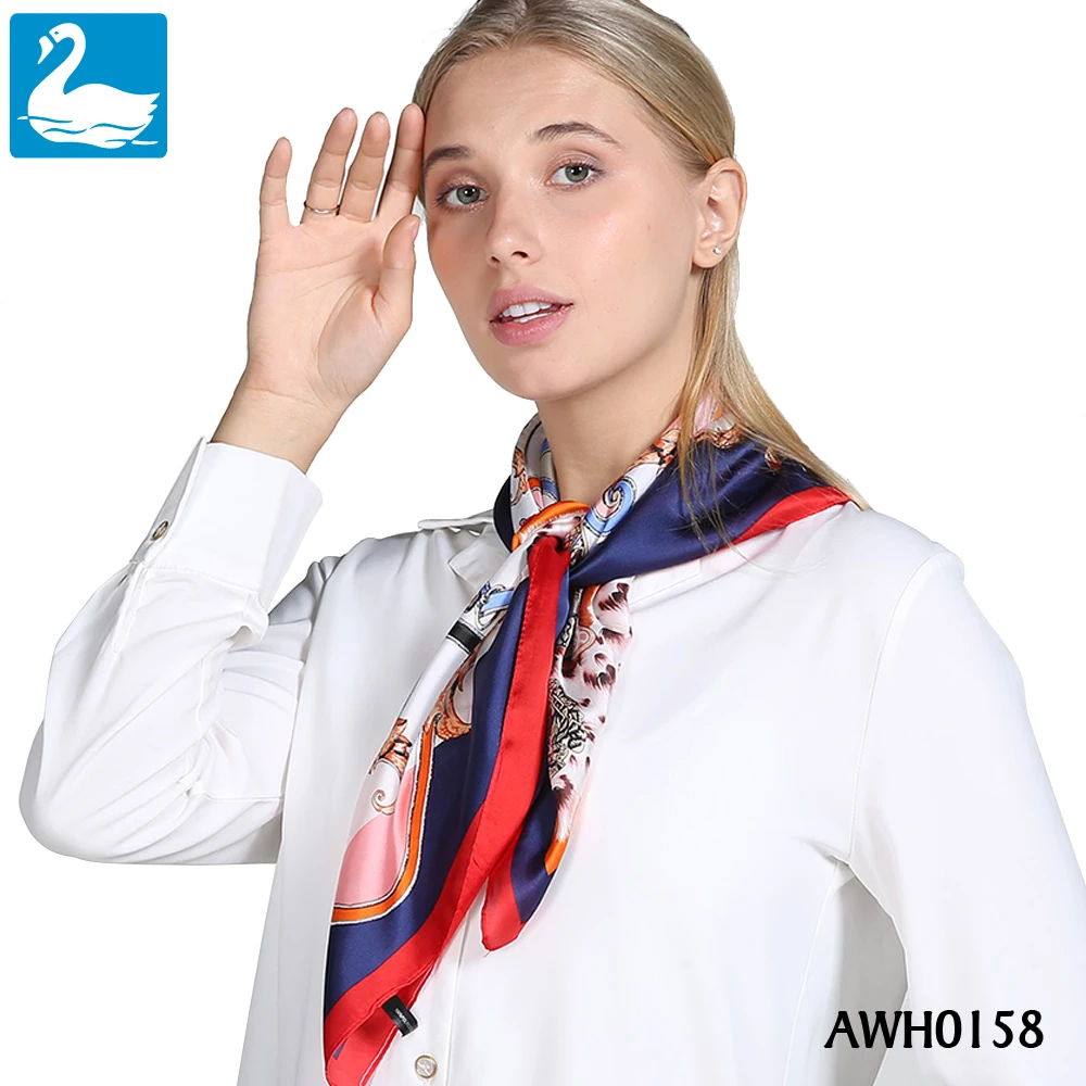 BL сумка шарф Топ бандана женский Шелковый платок Дизайнерские шарфы повязка на