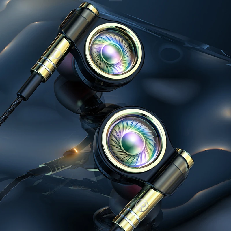 Супер бас гарнитура 6D шумоподавление наушники Сабвуфер Наушники Hi Fi стерео