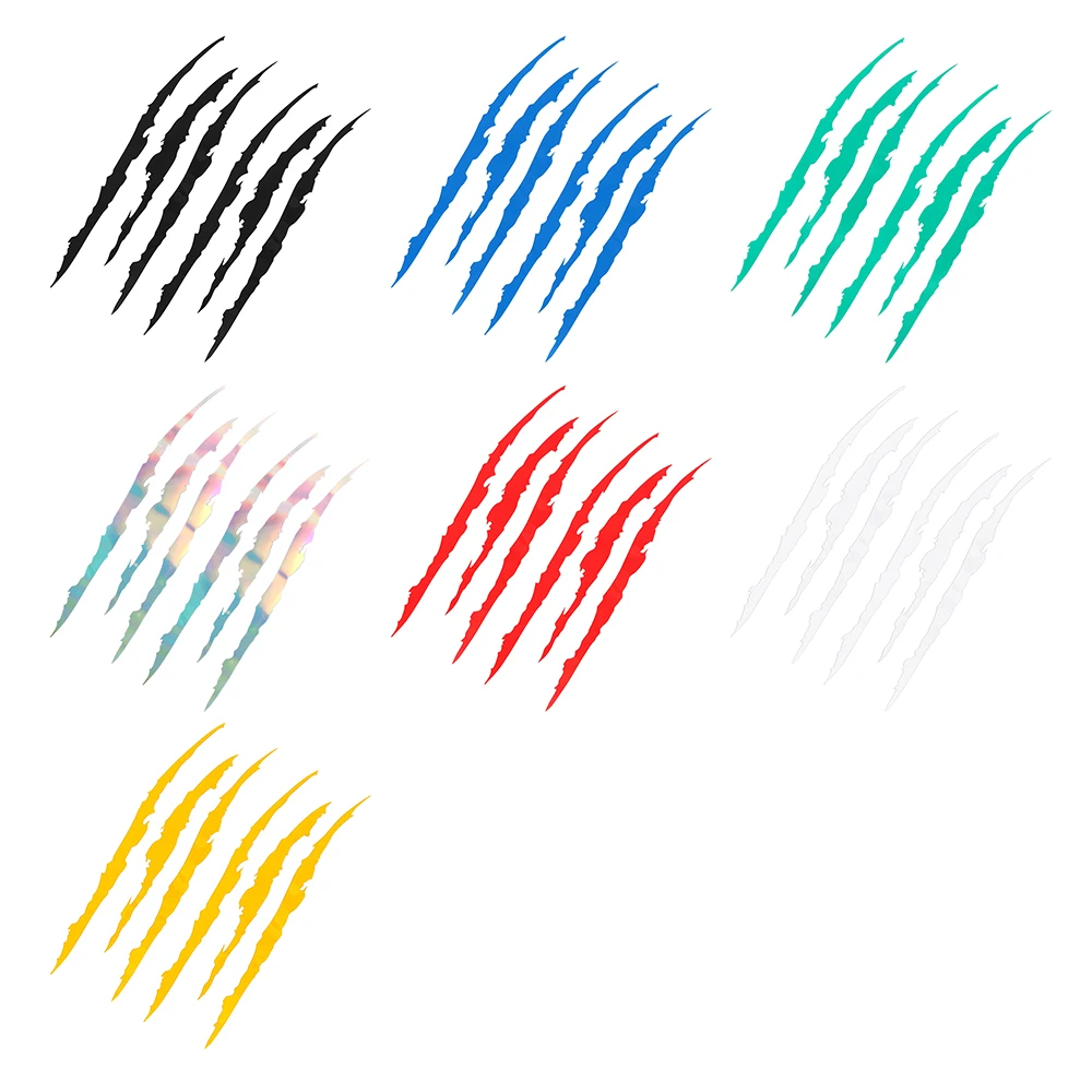 Auto Car Sticker Reflective Monster Claw Scratch Stripe Marks Headlight Decal Hood Stickers DIY Accessories | Автомобили и