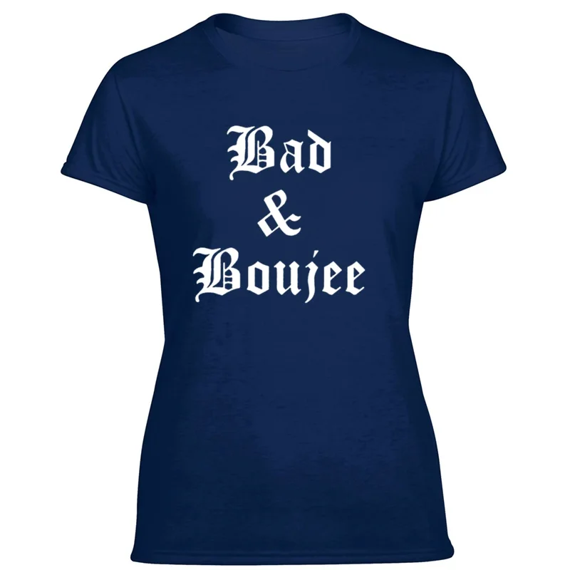 

Designing Bad And Boujee T-Shirt For Men O Neck Tee Shirt Oversize S-5xl 100% Cotton Tee Top
