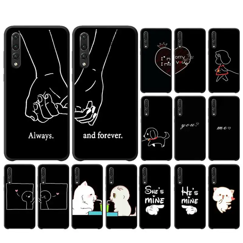 FHNBLJ Girls Bff Best Friends Forever Always чехол для телефона huawei P 8 9 10 20 30 40 pro lite P9 2019|Бамперы| |
