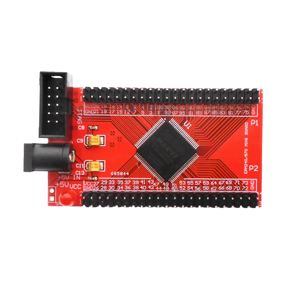 Для MAX II EPM570 CPLD Core Board макетная плата (красная плата) | Электронные компоненты и