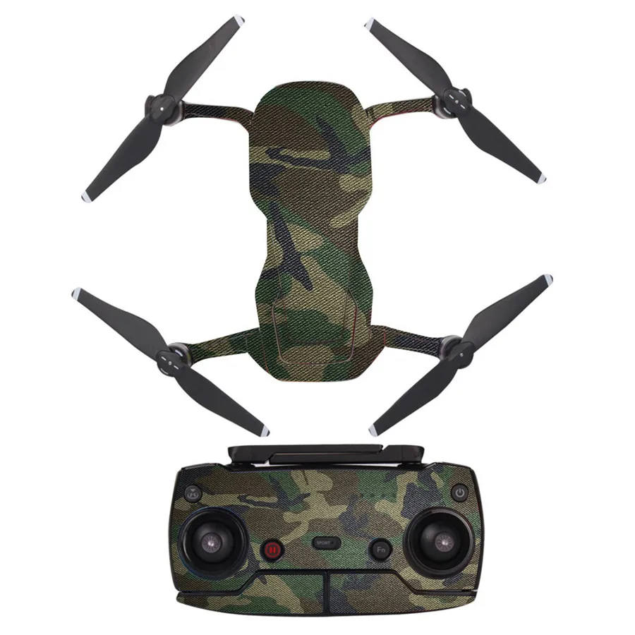 14 видов стилей камуфляжная наклейка из ПВХ для DJI Mavic Air Drone + пульт дистанционного