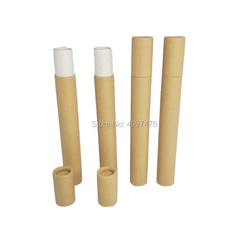 100pcs 5 Gram Small Perfume Paper Tube Packaging Joss Stick Convenient Carrying Kraft Incense Gift Box Cardboard | Дом и сад