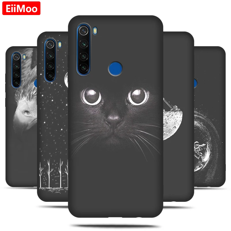 Силиконовый чехол EiiMoo для Xiaomi Redmi Note 8 T мультяшный матовый мягкий чехол-накладка