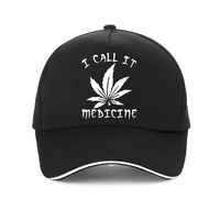 weed i call it medicine women baseball cap weed i call it medicine printed casual unisex adjustable snapback hats for man woman