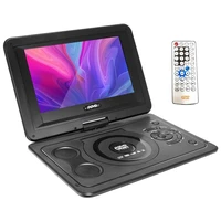 13 9 inch portable home car dvd player vcd cd tv player usb radio adapter support tvfmusb gameing us plug
