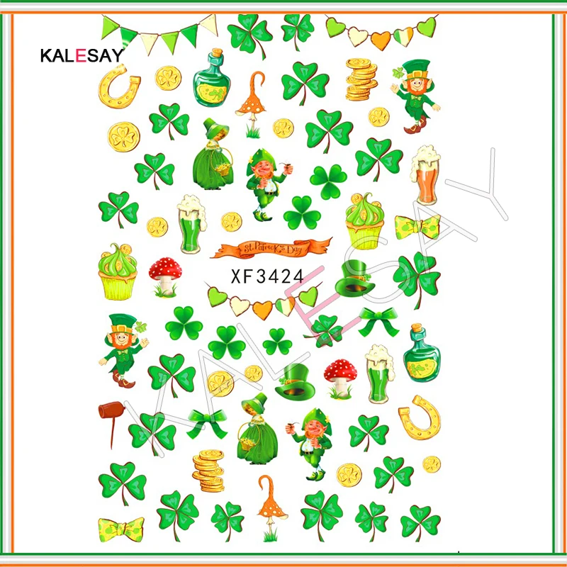 Свежий &quotсделай сам&quot Маргаритка на ногти Стикеры для дизайнерским украшением