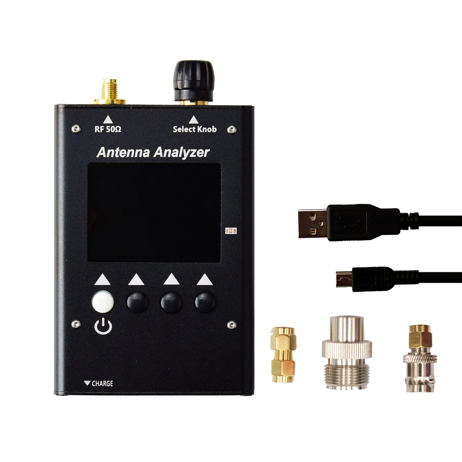 Surecom SA-250 132-173/200-260/400-519 МГц Цвет Графический Анализатор антенны S.W.R. Адаптер SMA-BNC/SMA