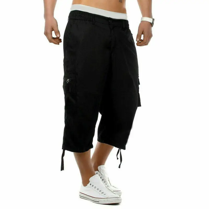 

Mens Casual Pants Jogger Fashion Loose Cargo Street Pants Military Combat Workout Gym Trousers