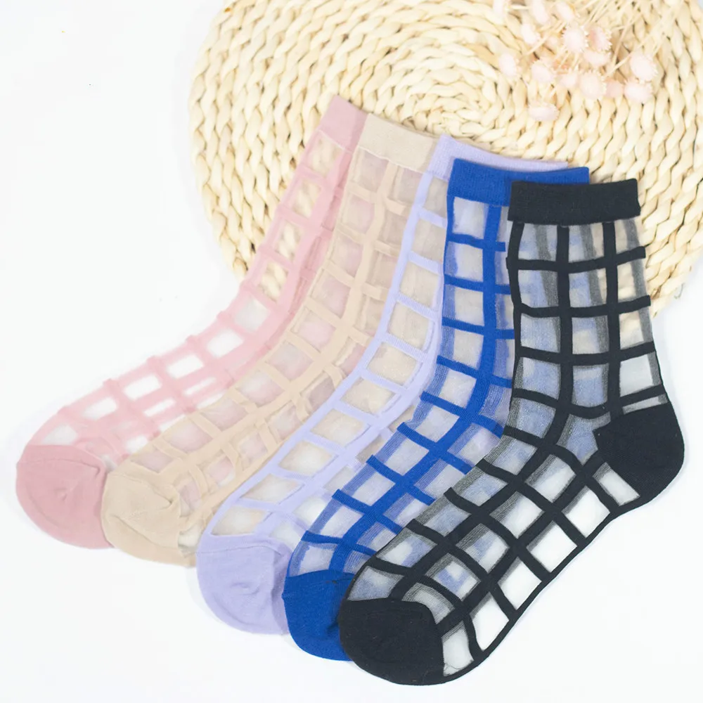 Модные женские туфли стеклянные хрустальные шелковые носки рутая девочка стиле