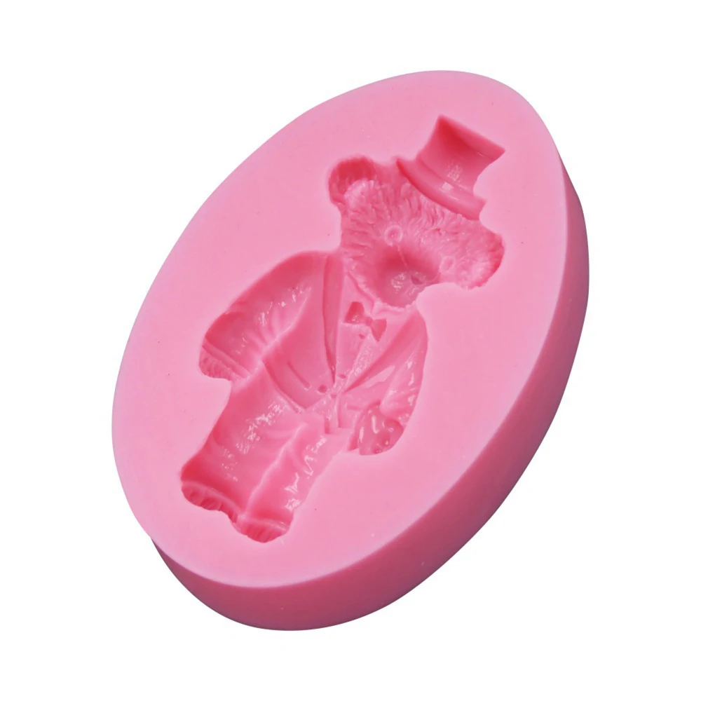 Силиконовая форма для мыла с милым медведем мальчиков и девочек | Дом сад