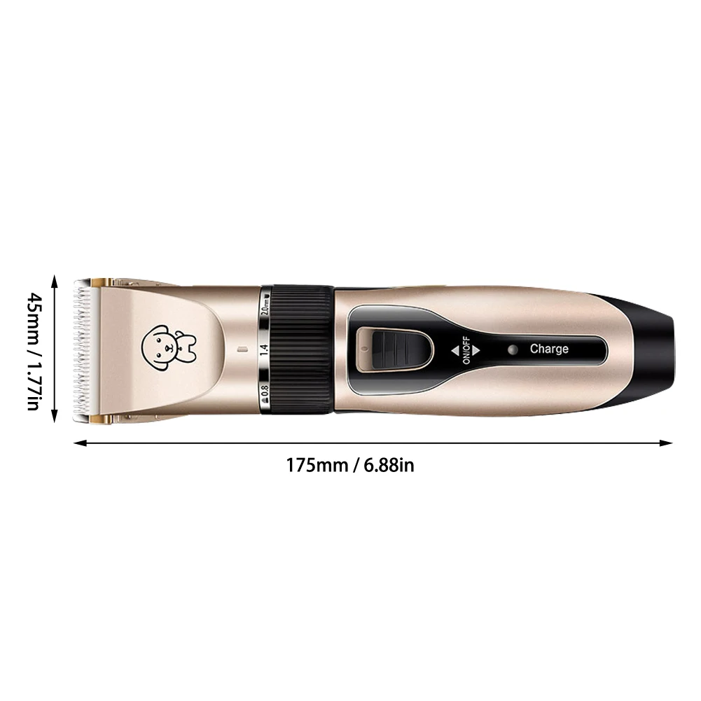 

NEW Professional Pet Dog Hair Trimmer Animal Grooming Clippers Cat Cutter Machine Shaver Electric Scissor Clipper