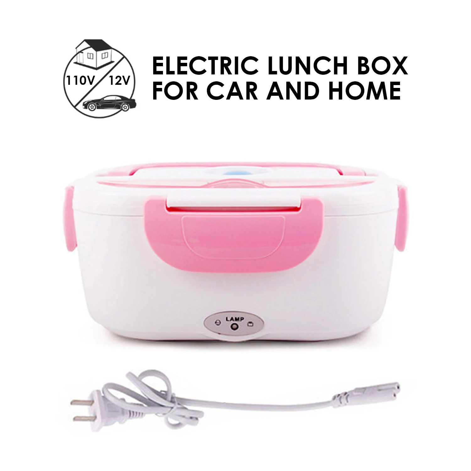 Электрический Ланч бокс двойного назначения контейнер для подогрева пищевых