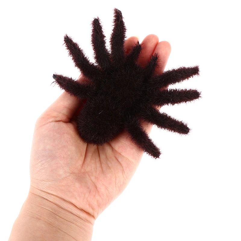 

Large Spider Halloween Decoration for Home Bar Haunted House Spider Cotton Halloween Artificial Spider