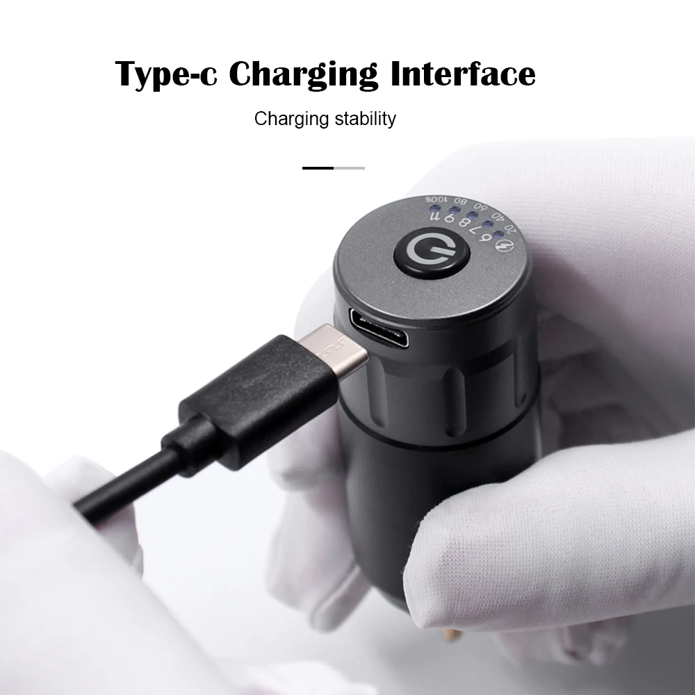 Беспроводной блок питания для тату машинки RCA перезаряжаемая батарея