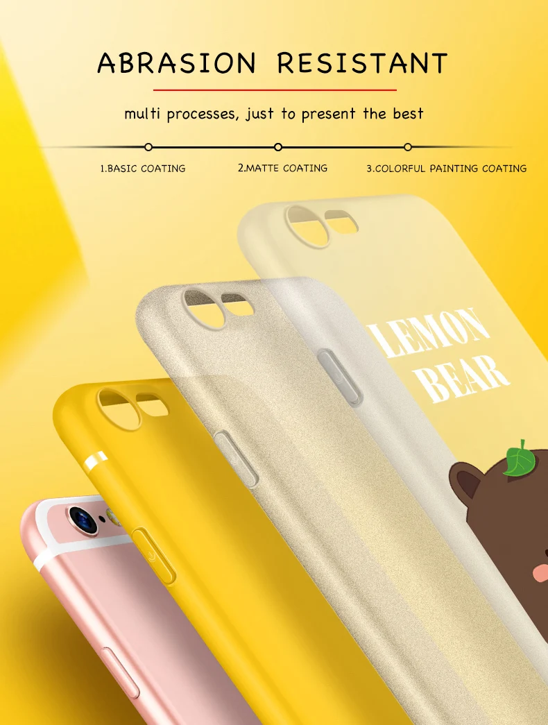 3D рельефный чехол для iPhone 7 чехол силиконовый чехол для телефона ультра тонкий бампер для iPhone 6 6s 7 8 Plus XS чехол для MAX XR милый