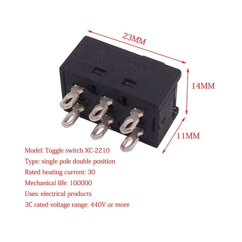 Качественные медиаторы 5 шт. 6 контактов двухступенчатый переключатель