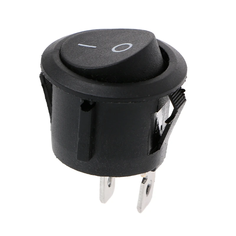 Вкл/Выкл круглый Кулисный переключатель + гнездовые обжимные соединители лопаты