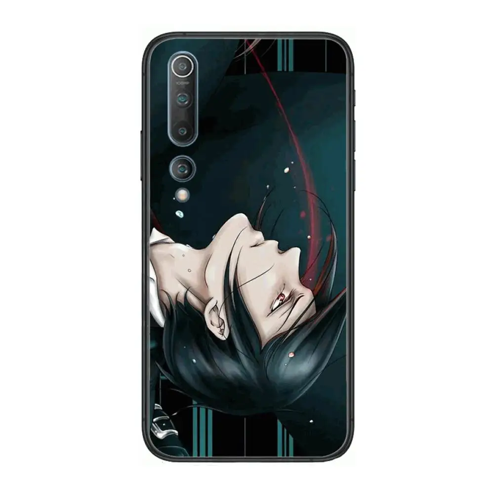 

Japanese Anime Black Butler Phone Case For xiaomi mi11 5g 10 liti Ultra 9Pro SE 3 8 Note Anime Black Cover Silicone Back Pretty