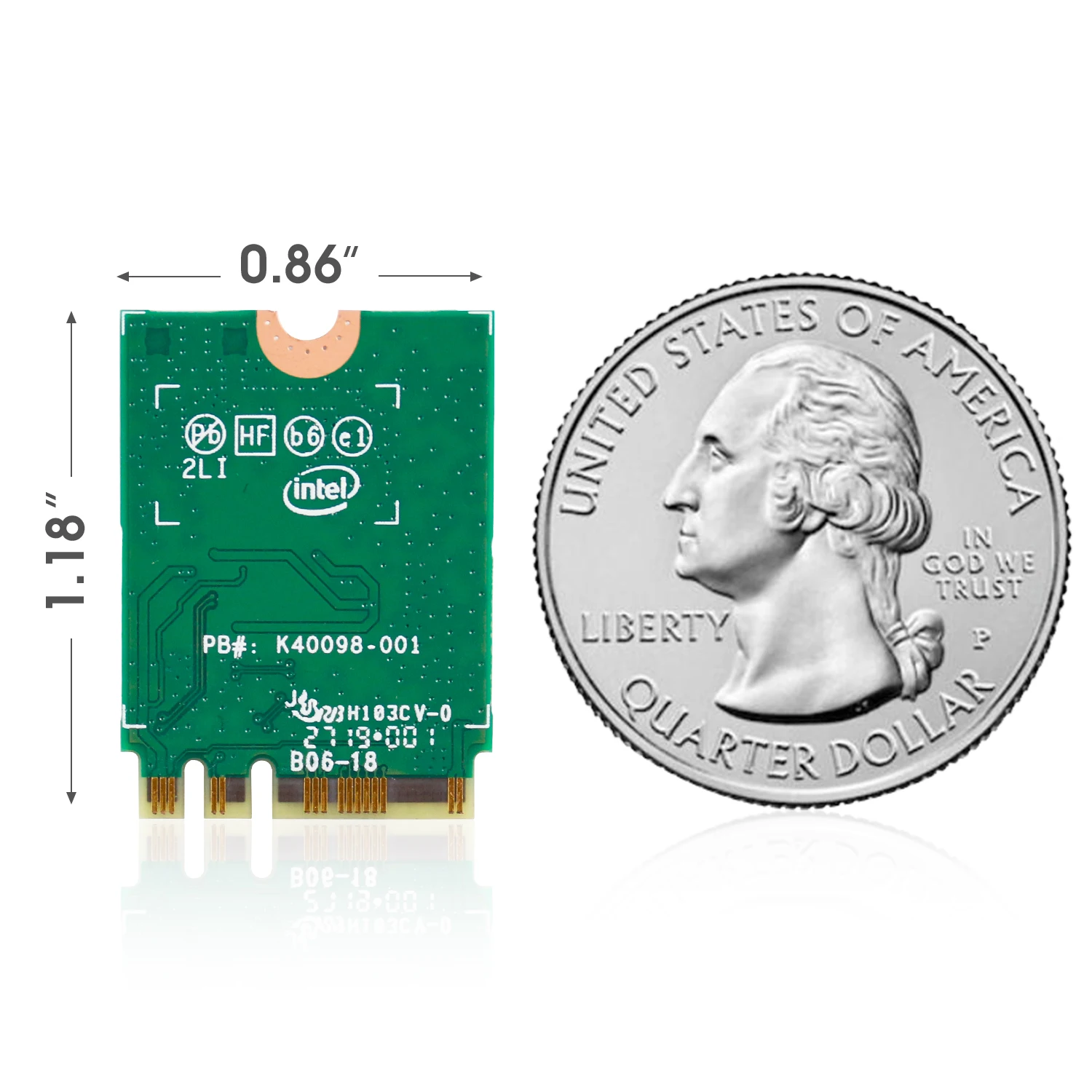 Wi-Fi 6 Intel AX200 чипсет 2974 Мбит/с NGW 802.11AX Беспроводная сетевая антенна 2 шт.