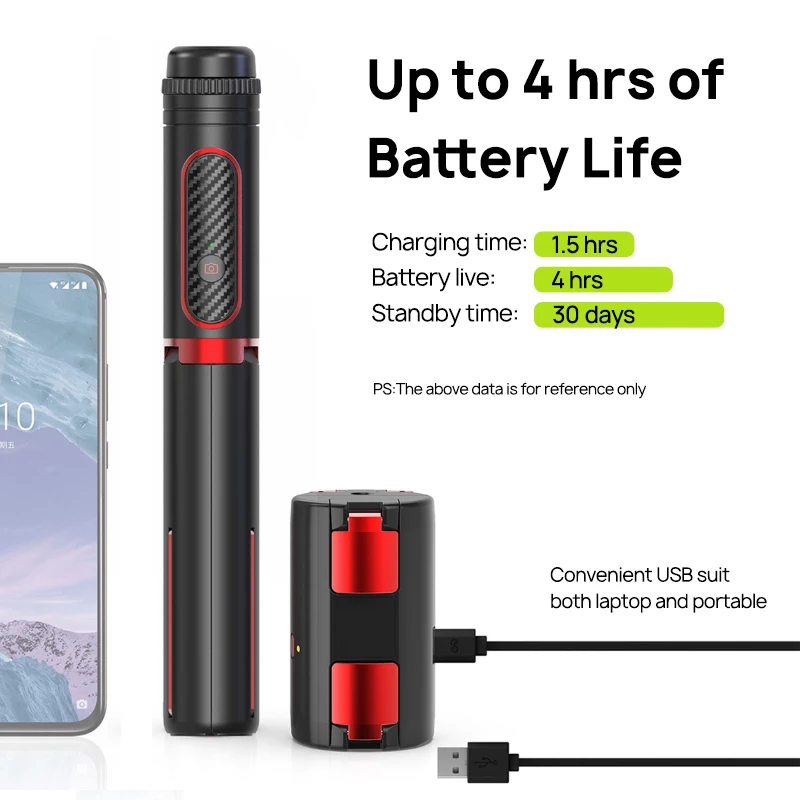 Bluetooth селфи Палка для камеры телефона Ручной Стабилизатор Gimbal беспроводной