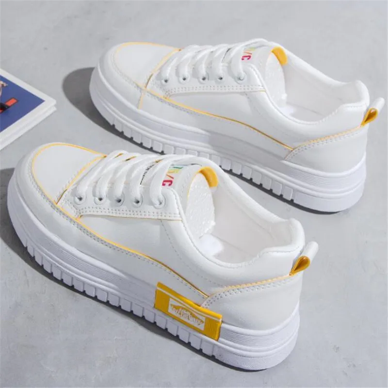 

New spring autumn women's shoes casual wild platform shoes increased thick platform women sneakers shoes zapatos de mujer