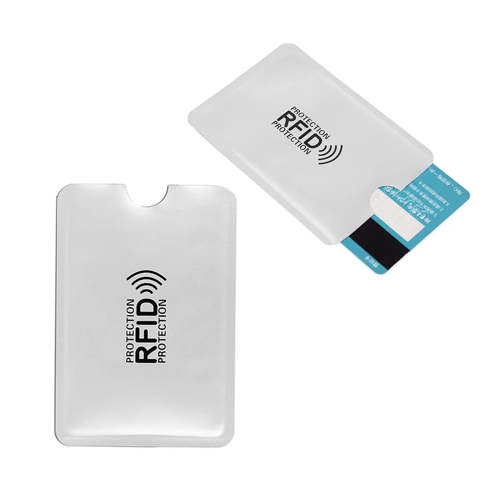 100 шт. анти магнитная карта RFID NFC дегаусс магнитный Алюминий|Наборы ручных