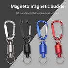 Прочный Магнитный карабин, портативная металлическая пряжка для улицы, рыбалки, альпинизма, брелок с защелкой, замок с защелкой, крючок для улицы