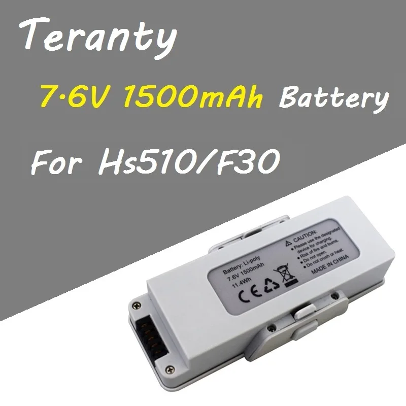 

Original For Hs510/F30 Drone Battery 7.6v 1500mAh lipo battery RC Quadcopter Toys Spare Parts Accessories 1Pcs