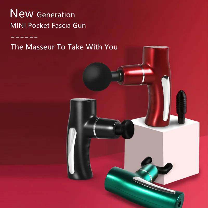 

Deep Muscle Beat Massager Fitness Relaxation Slimming Shaping Pain Relief High Power Massage Gun Muscle Pain Body Neck Massage