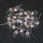 Миниатюрная миниатюрная лампочка 5 мм, 6 в, 12 В, 24 В, 0,04a, миниатюрная лампочка накаливания для Эдисона, миниатюрная рисосветильник лампа, 20 шт.