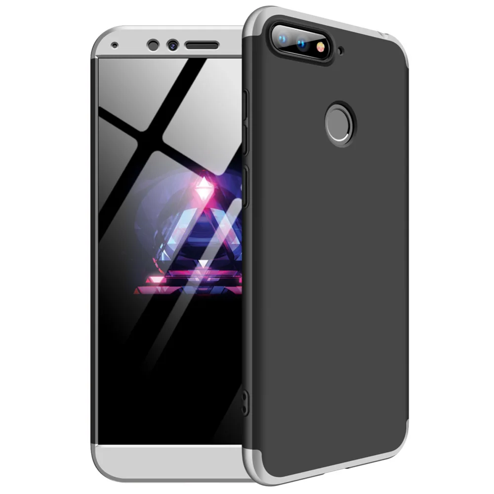 Huawei Honor 7C AUM L41 360 Защитный чехол Honor 7C 360 градусов полный Чехол Жесткий Чехол для huawei Honor 7C Pro LND L29+ стеклянная пленка
