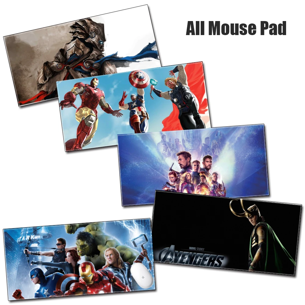 

Disney Super Large PC Mousepad Gamer Gaming Mouse Pads Desk Pad Avengers 2021